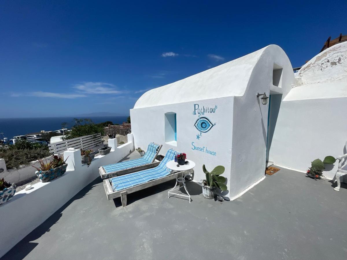הוילה Oia Sunset House Pothitou מראה חיצוני תמונה