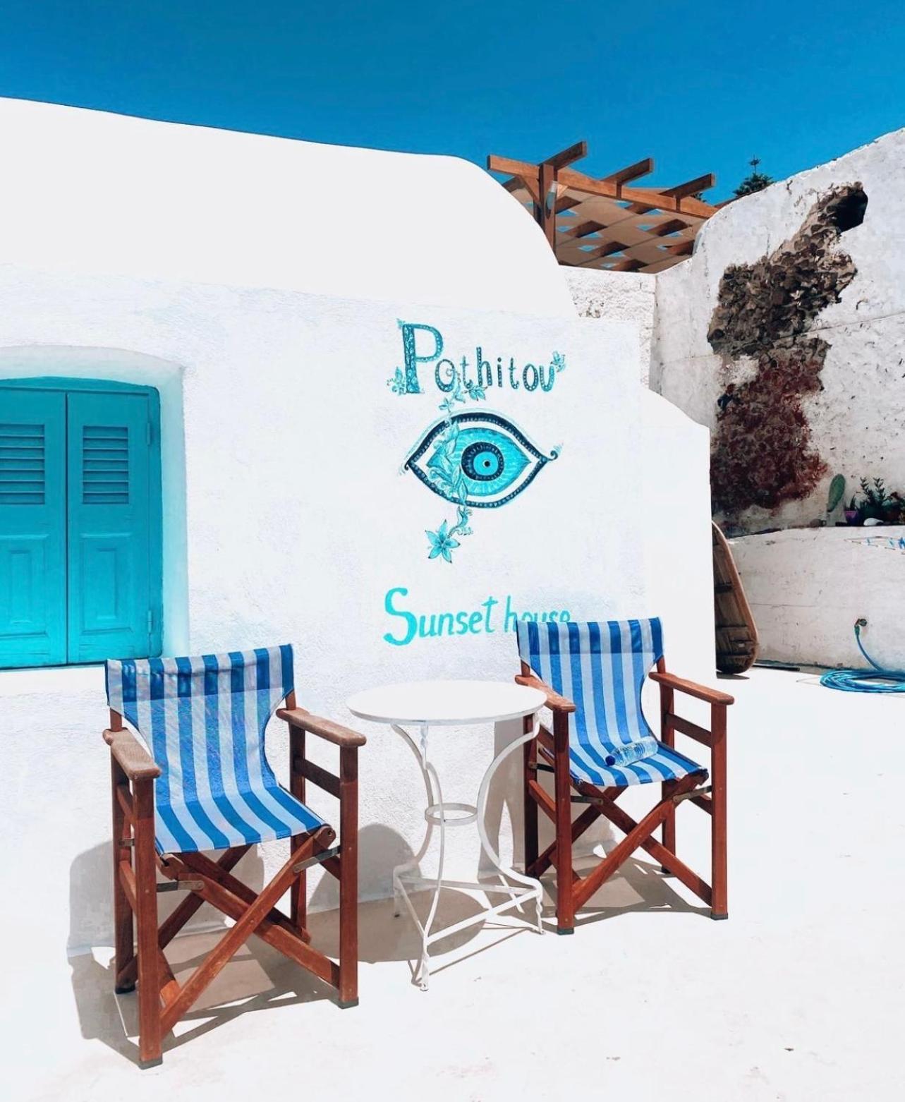 הוילה Oia Sunset House Pothitou מראה חיצוני תמונה
